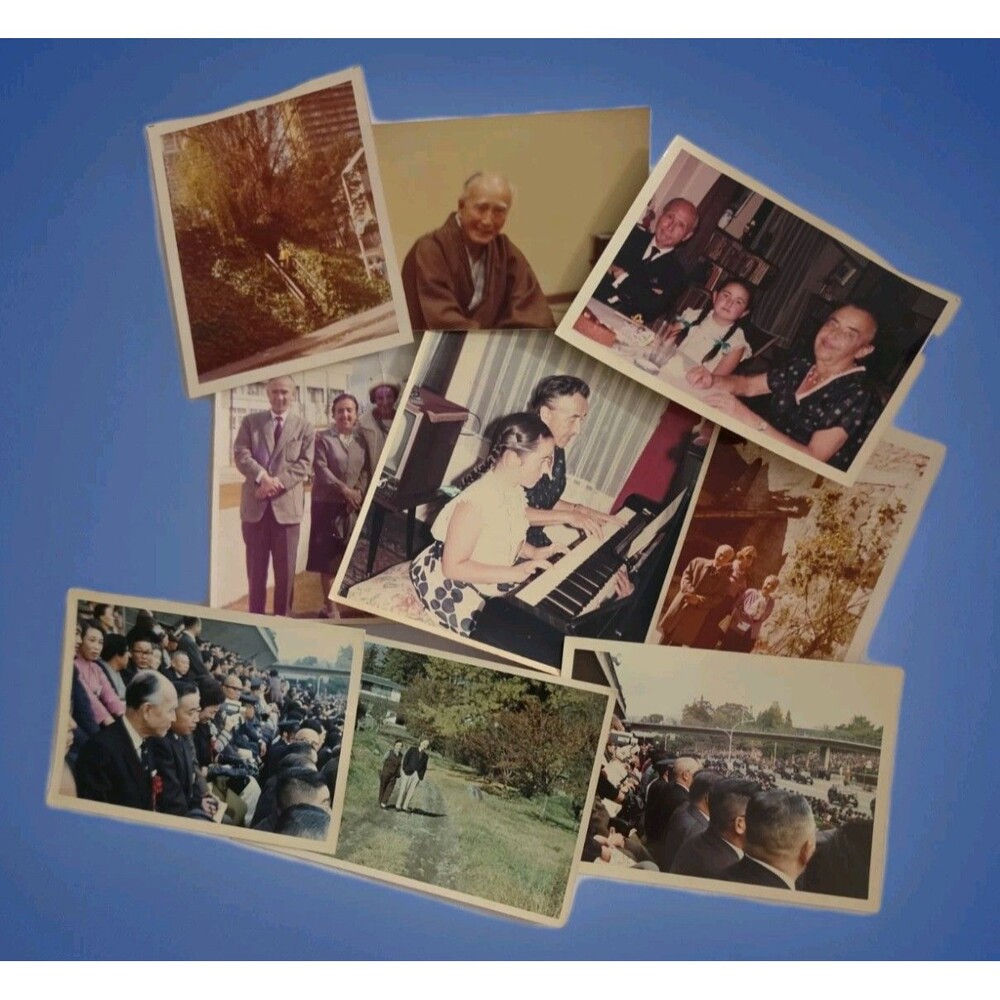 Lot Of Vintage Japanese/German Family Photographs Snapshots 70s 80s READ 2 lbs